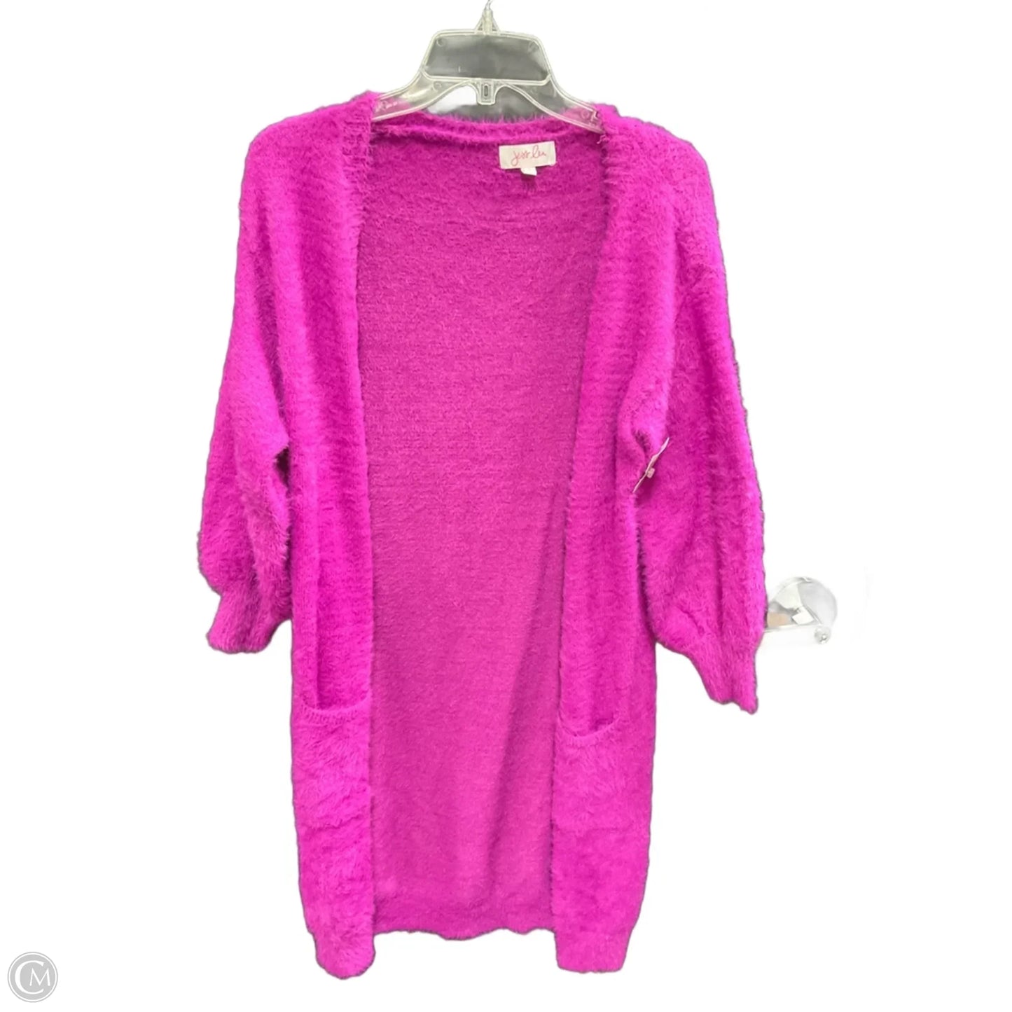 Sweater Cardigan By Jess Lea In Pink, Size: S