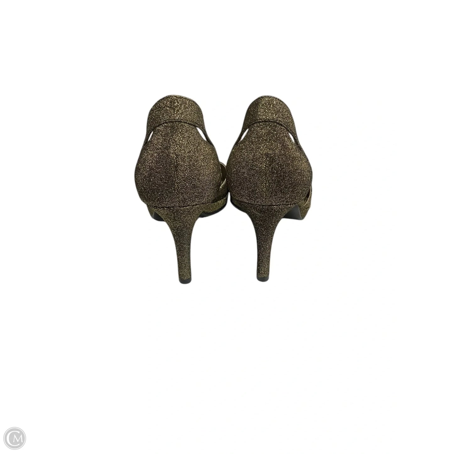 Shoes Heels Stiletto By Antonio Melani In Gold, Size: 9