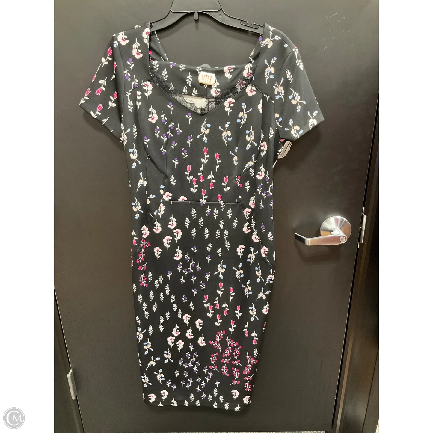 Dress Casual Midi By Lane Bryant In Floral Print, Size: L