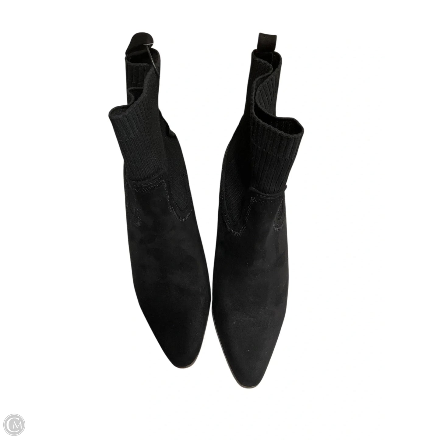 Boots Ankle Heels By Universal Thread In Black, Size: 9.5