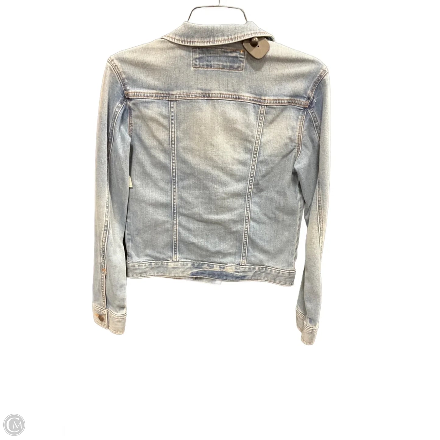 Jacket Denim By Express In Blue Denim, Size: Xs