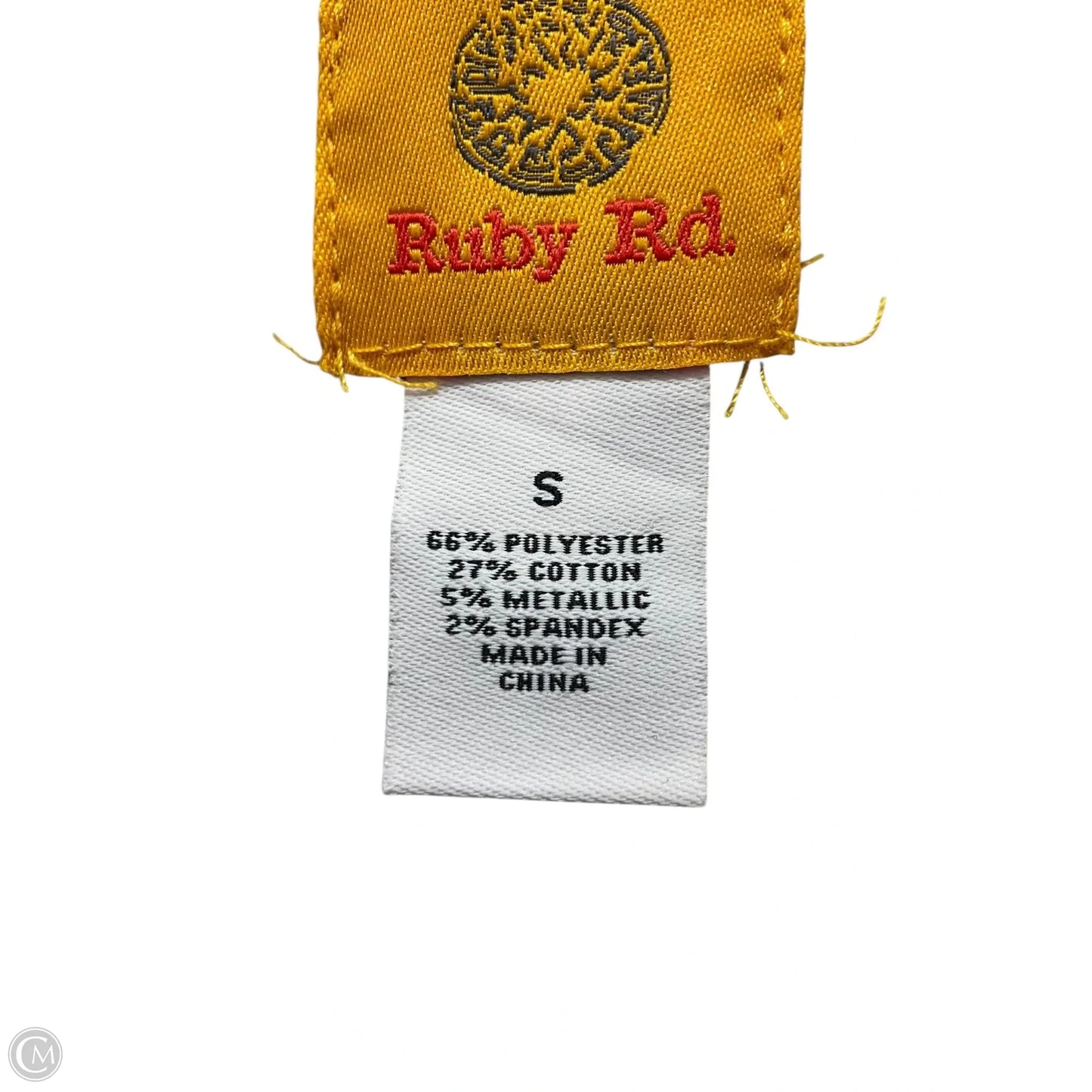 Cardigan By Ruby Rd In Plaid Pattern, Size: S