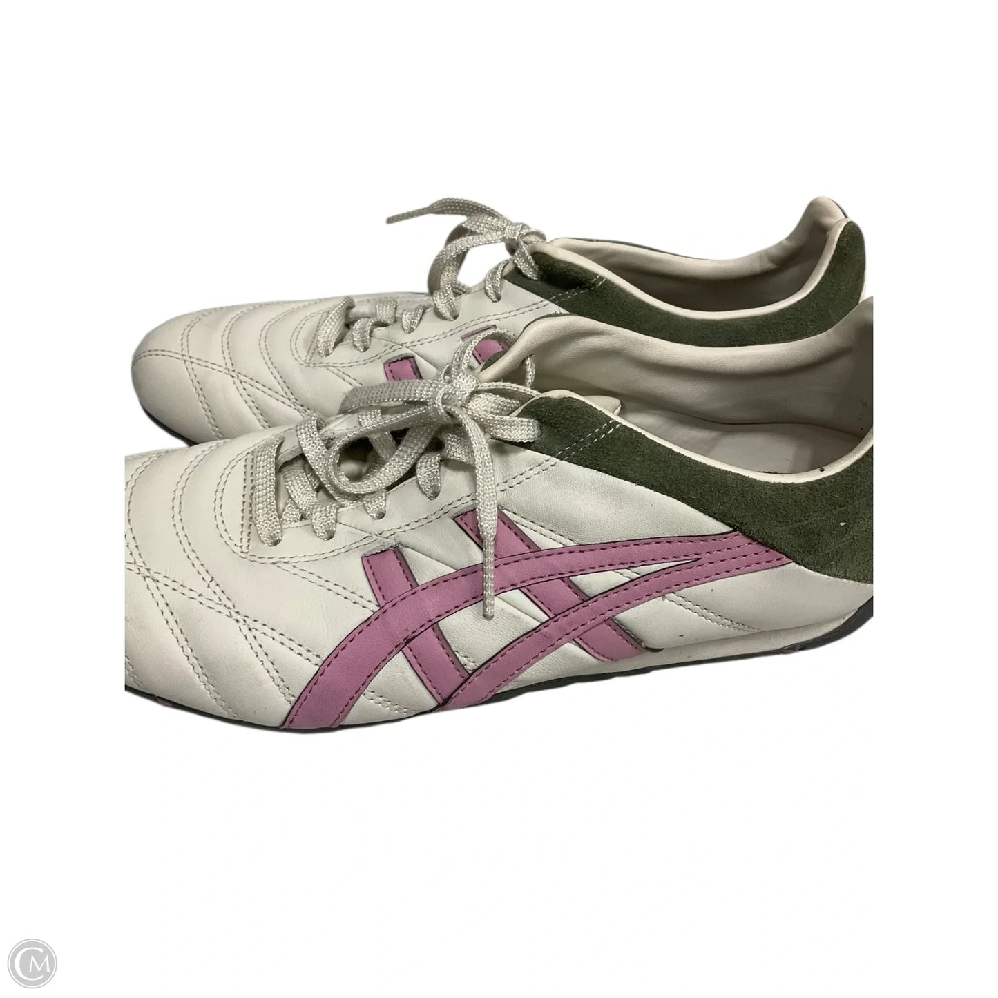 Shoes Sneakers By Asics In Taupe, Size: 10