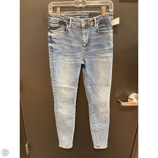 Jeans Designer By All Saints In Blue Denim, Size: S