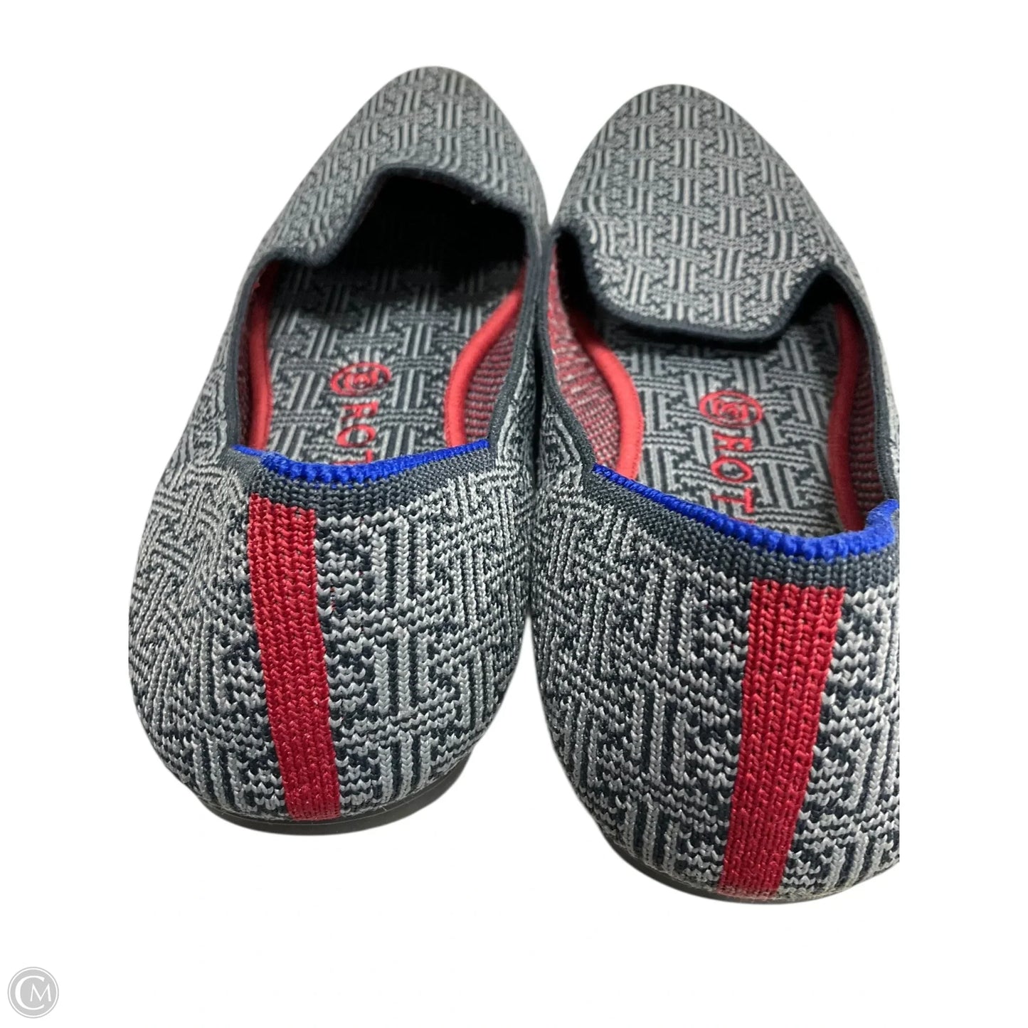 Shoes Flats By Rothys In Grey, Size: 10