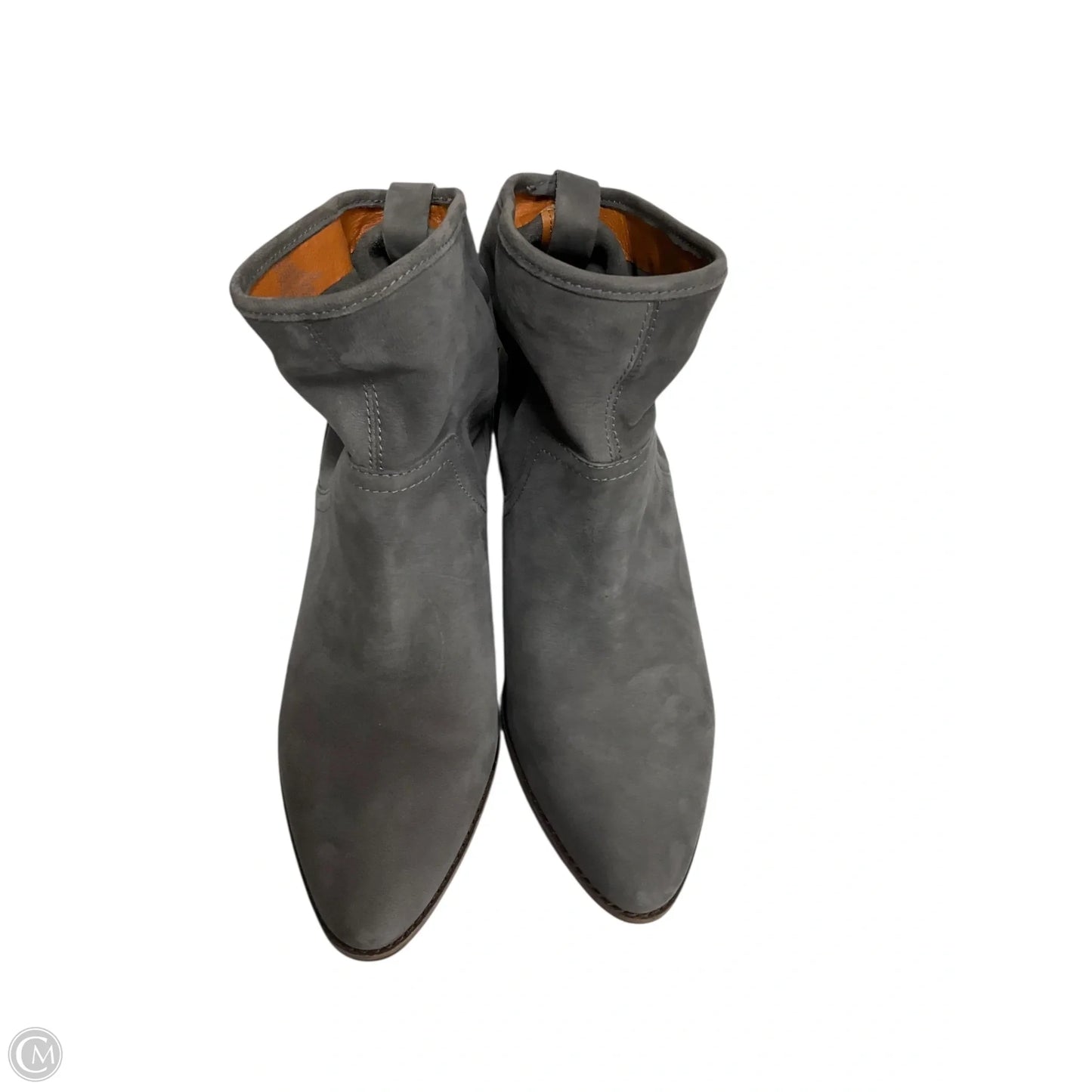 Boots Ankle Heels By Lucky Brand In Grey, Size: 10