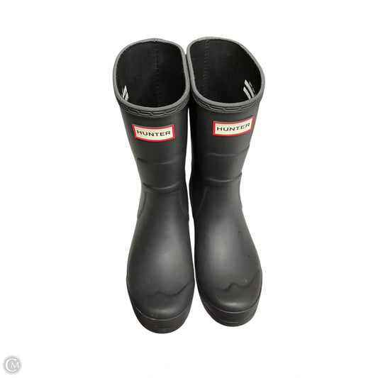 Boots Rain By Hunter In Black, Size: 7