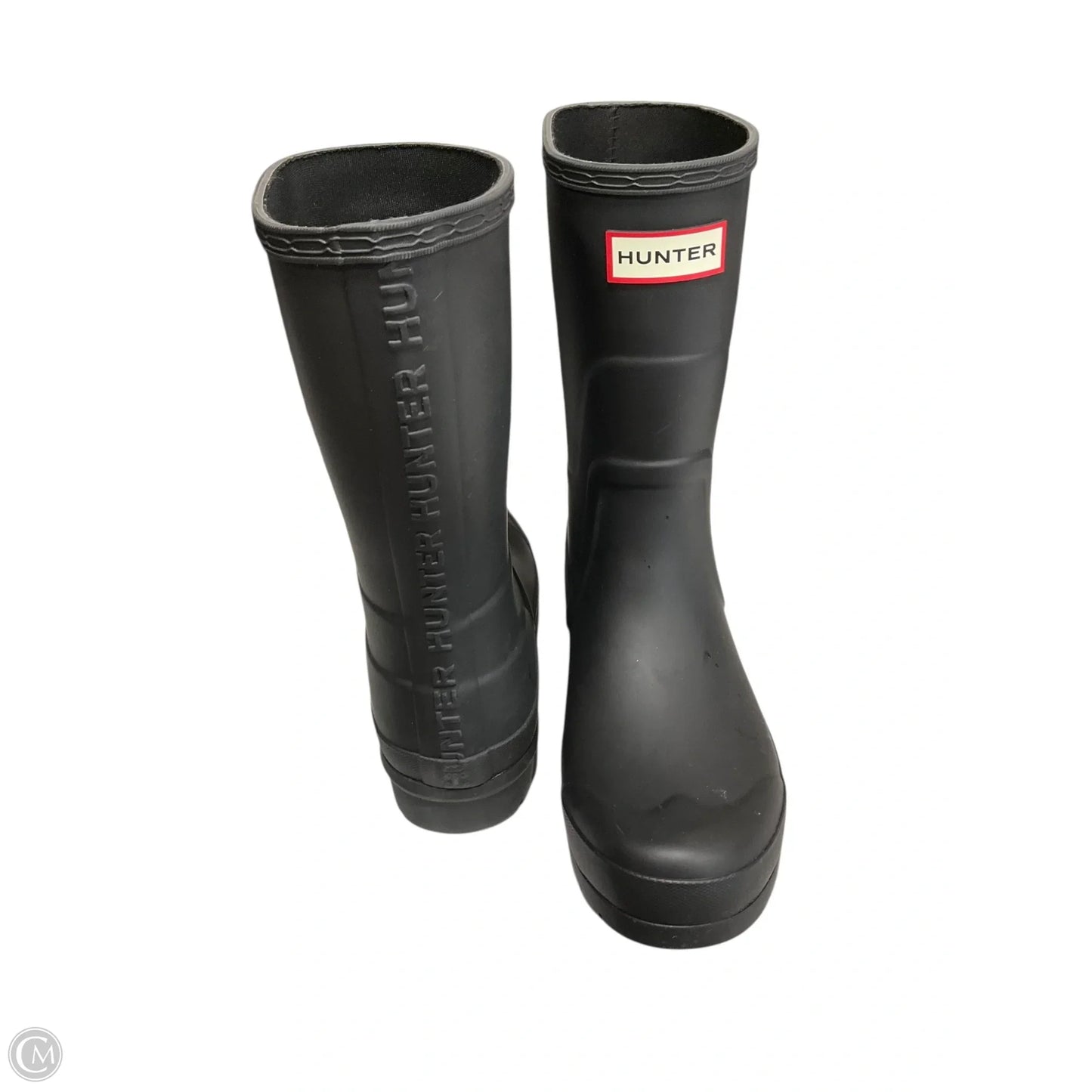 Boots Rain By Hunter In Black, Size: 7