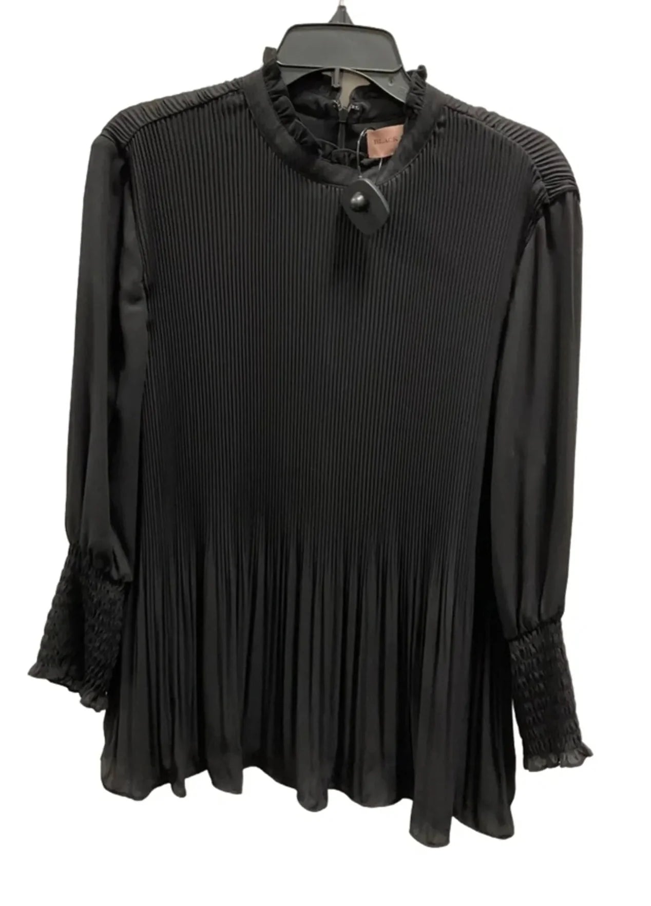 Top Long Sleeve By Black Label In Black, Size: Xl