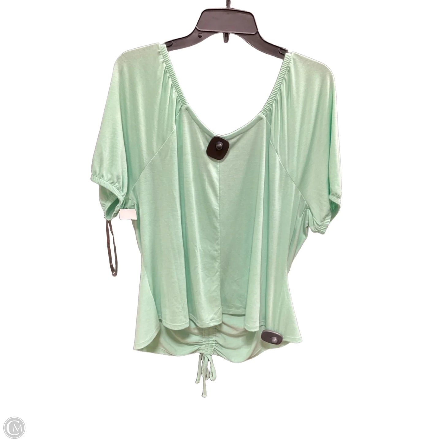 Top Short Sleeve By Lane Bryant O In Mint, Size: 18