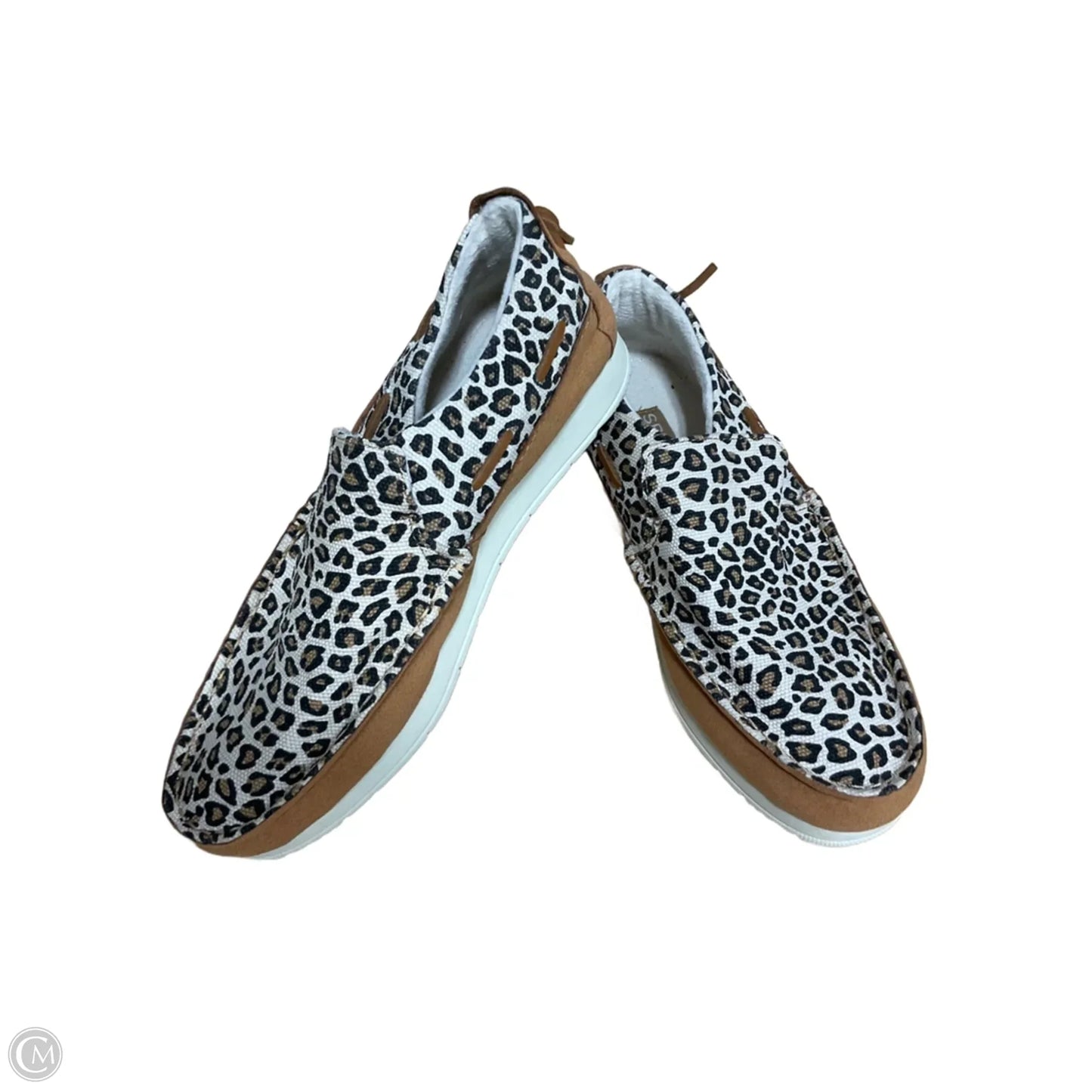 Shoes Flats By Sperry In Animal Print, Size: 7.5