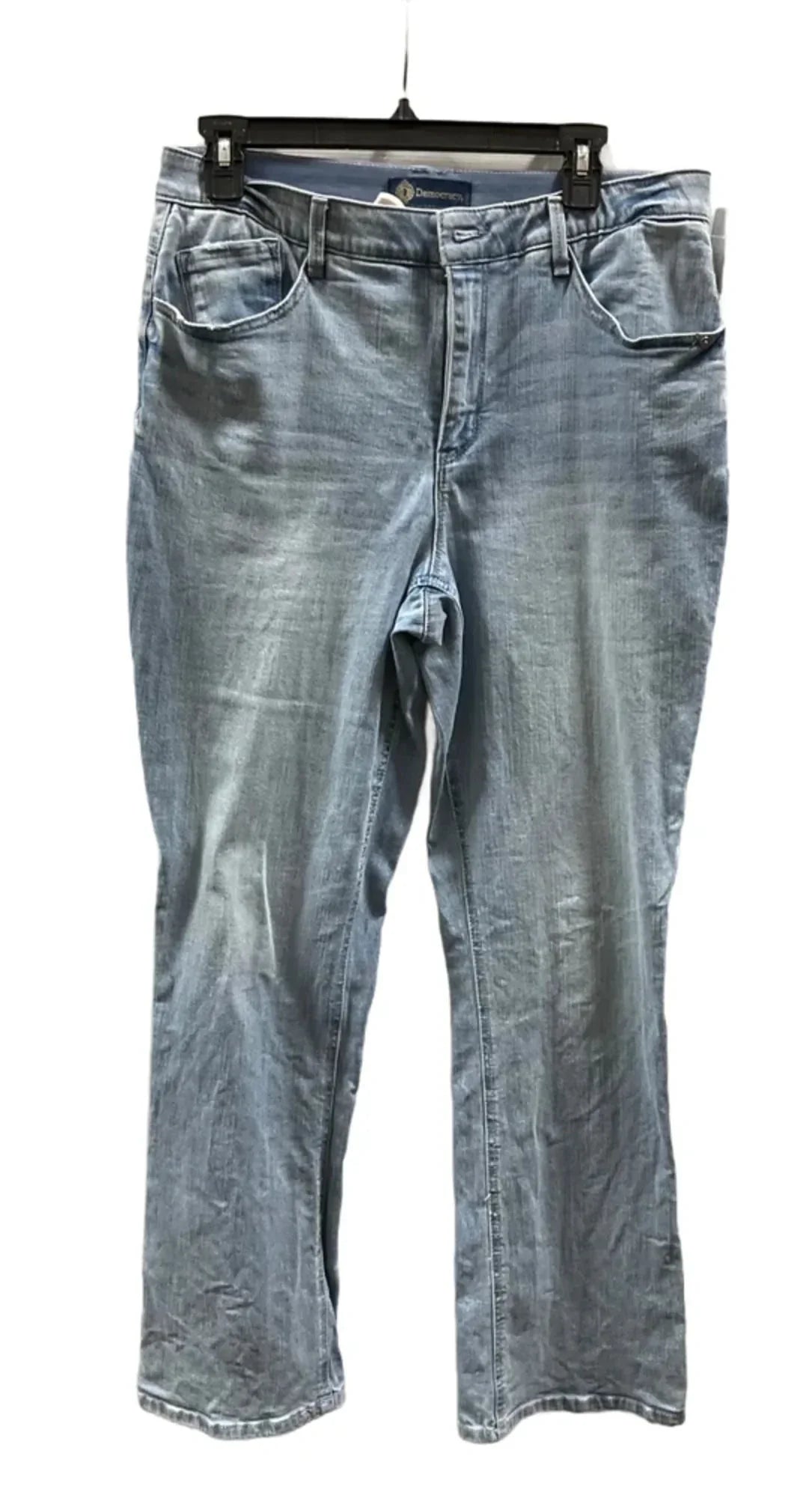 Jeans Flared By Democracy In Blue Denim, Size: 12