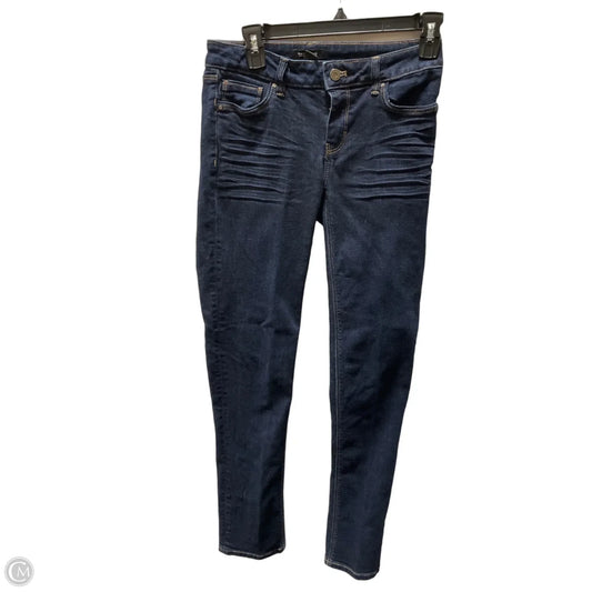 Jeans Skinny By White House Black Market In Blue Denim, Size: 2