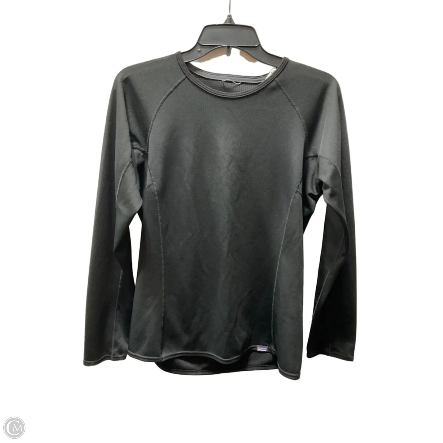 Athletic Top Long Sleeve Crewneck By Patagonia In Black, Size: M