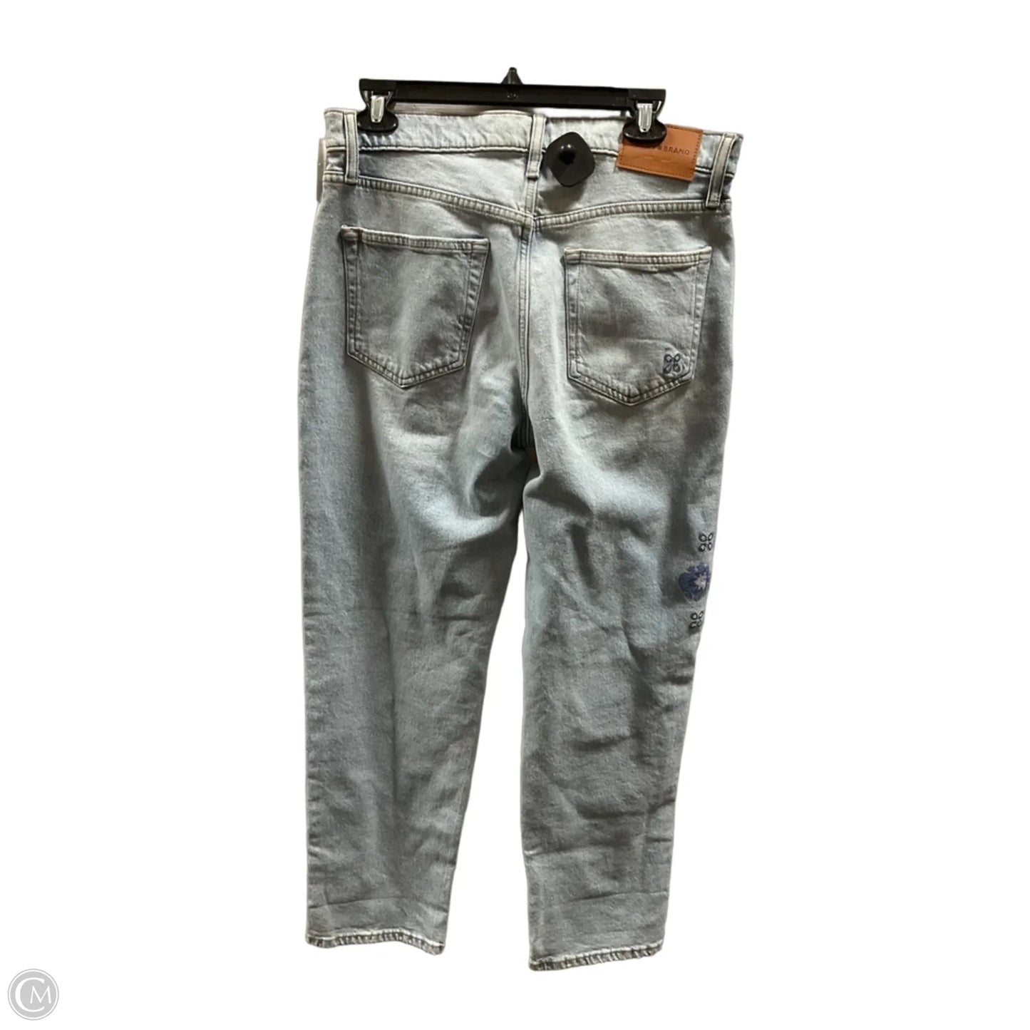 Jeans Straight By Lucky Brand In Blue Denim, Size: 4