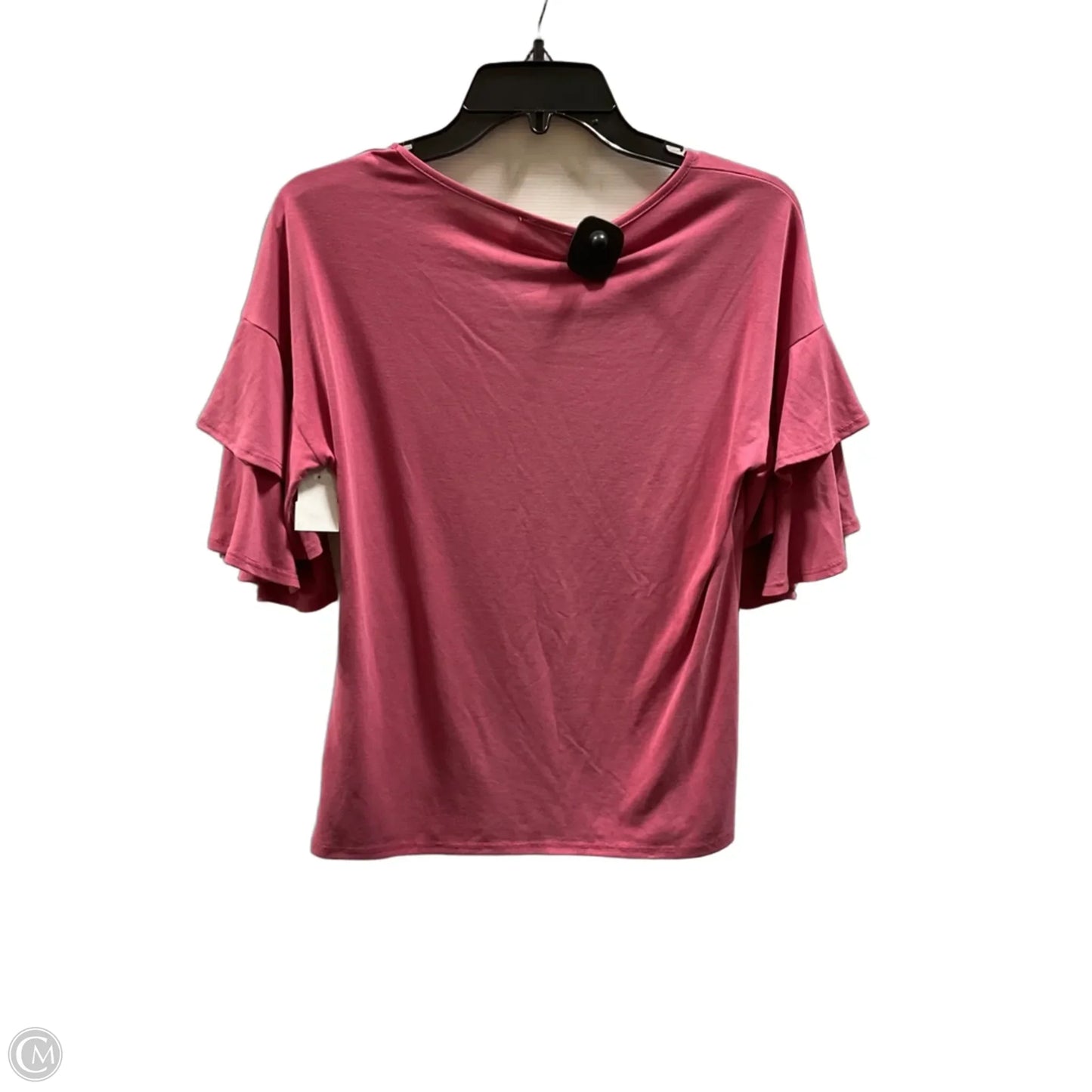 Top Short Sleeve By Lavender Field In Pink, Size: S