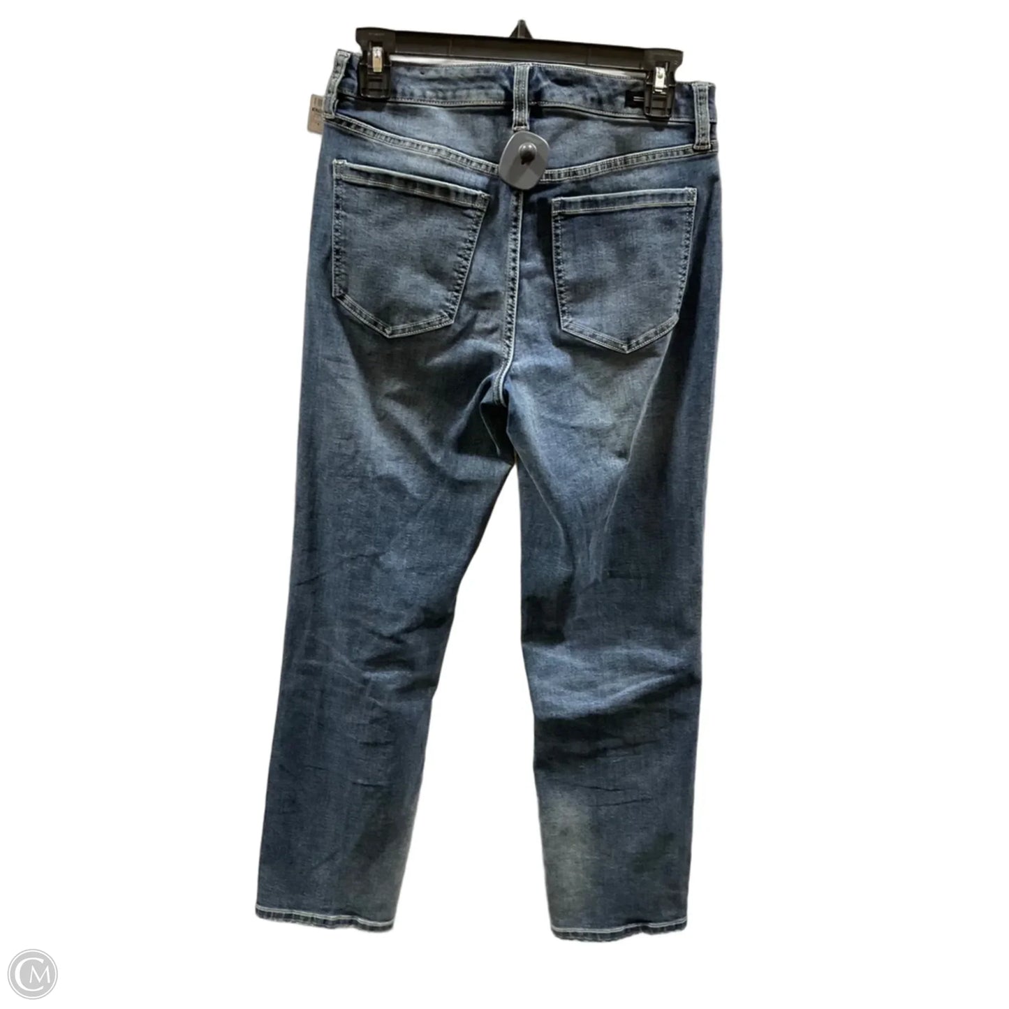 Jeans Straight By Liverpool In Blue Denim, Size: 6