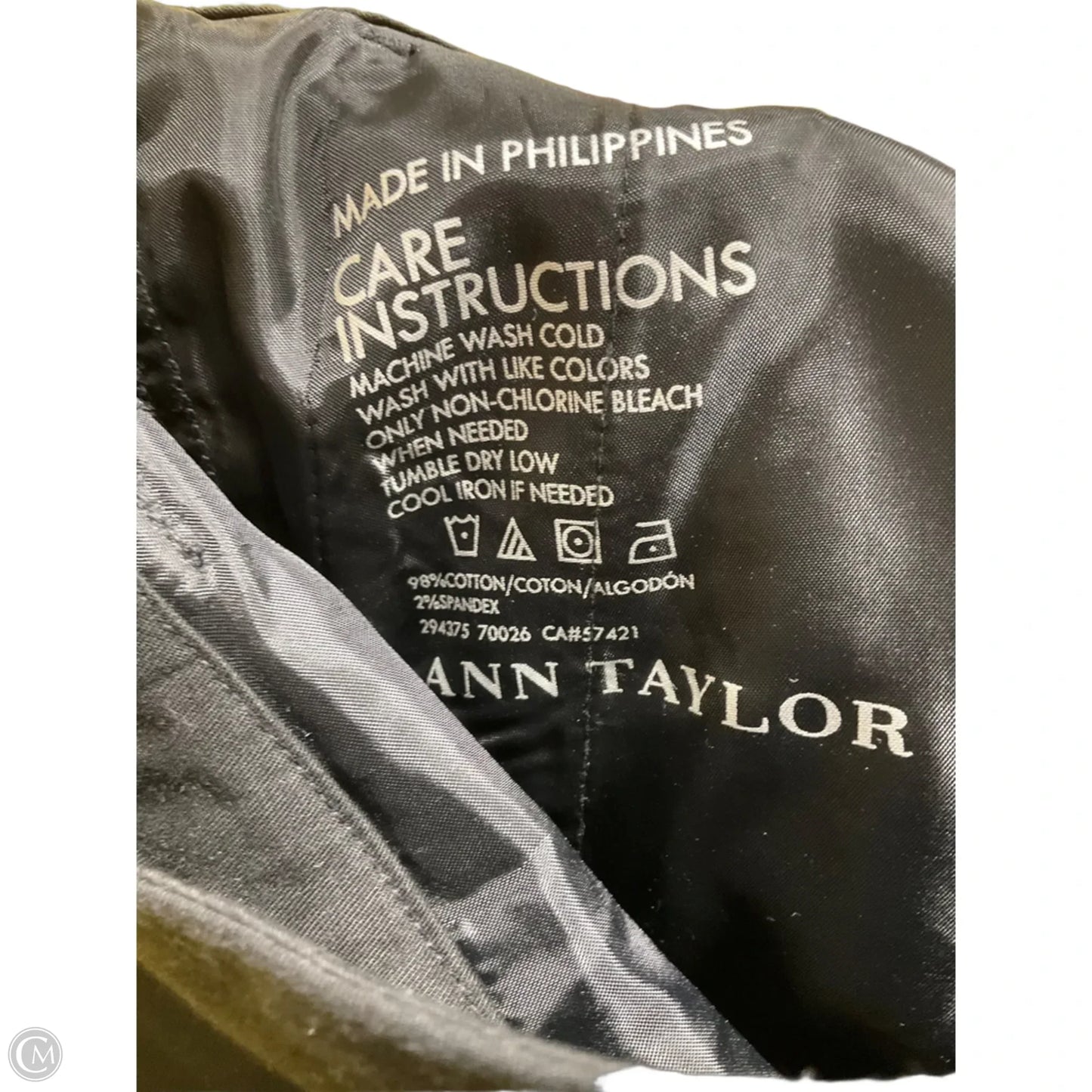 Shorts By Ann Taylor In Black, Size: 8