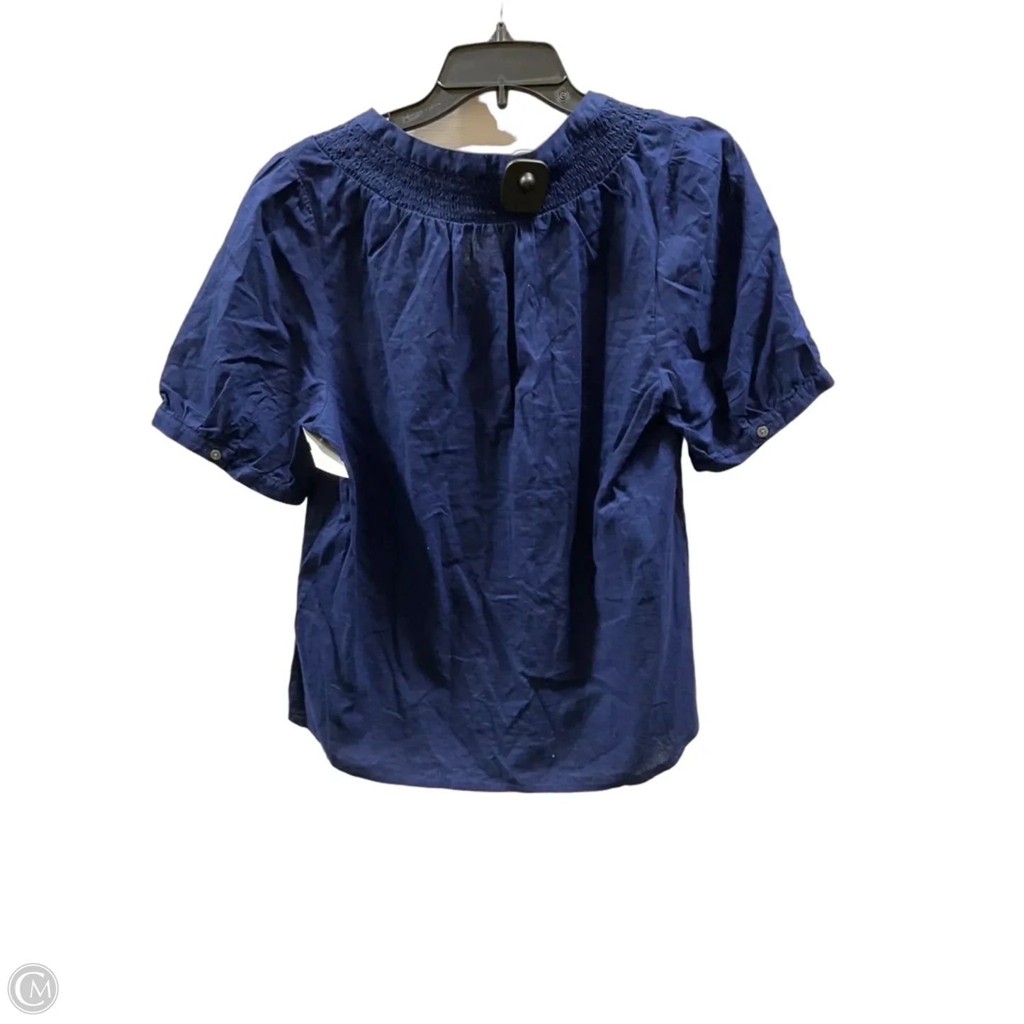 Top Short Sleeve By J. Crew In Blue, Size: M