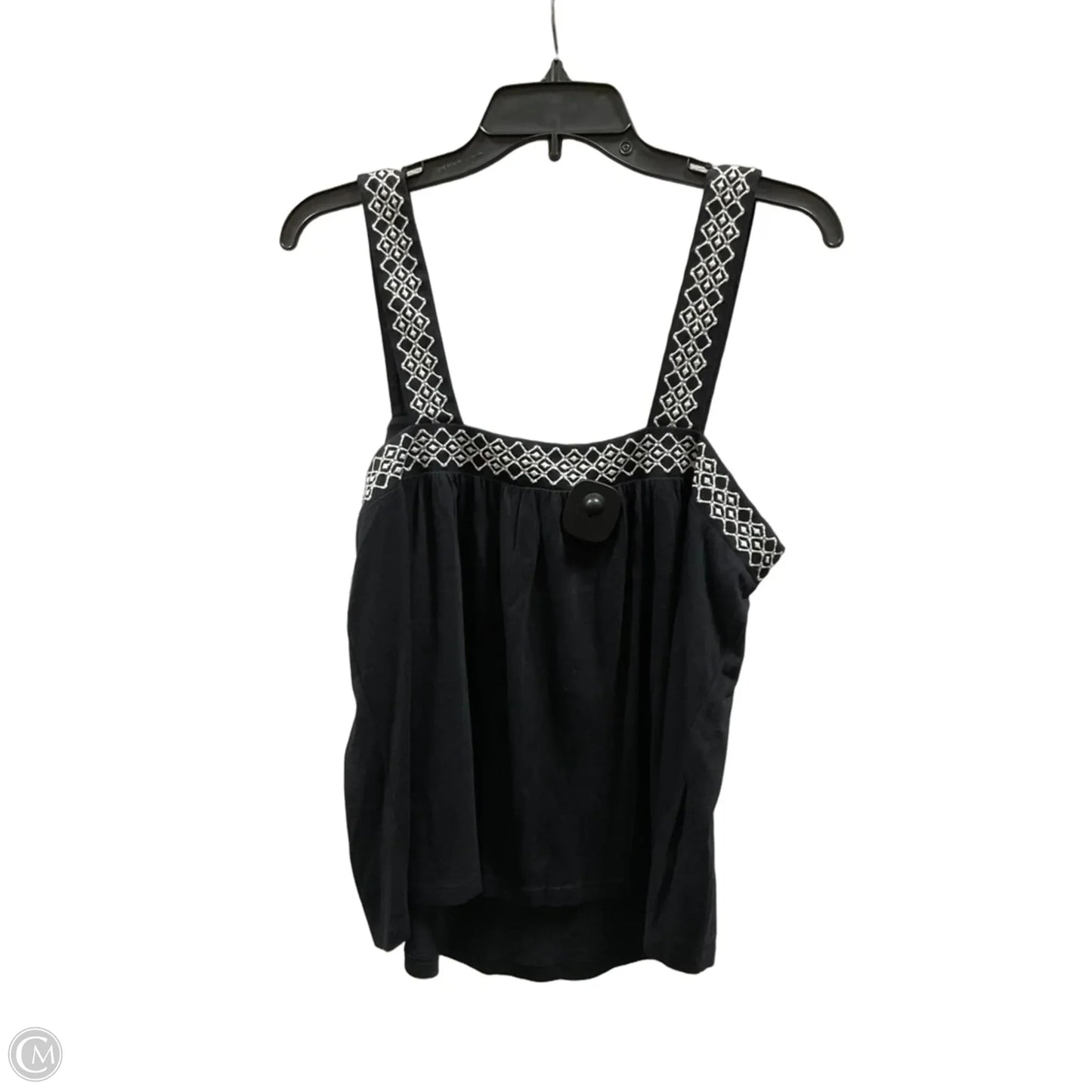 Top Sleeveless By Ann Taylor In Black, Size: M