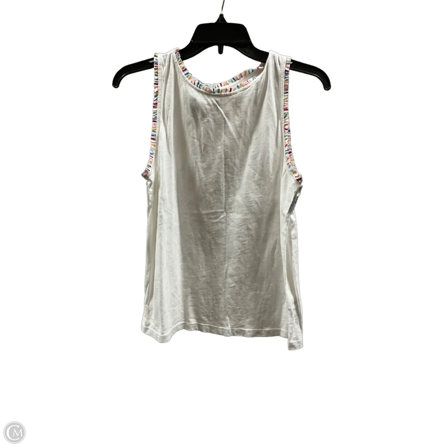 Top Sleeveless By J. Crew In White, Size: M