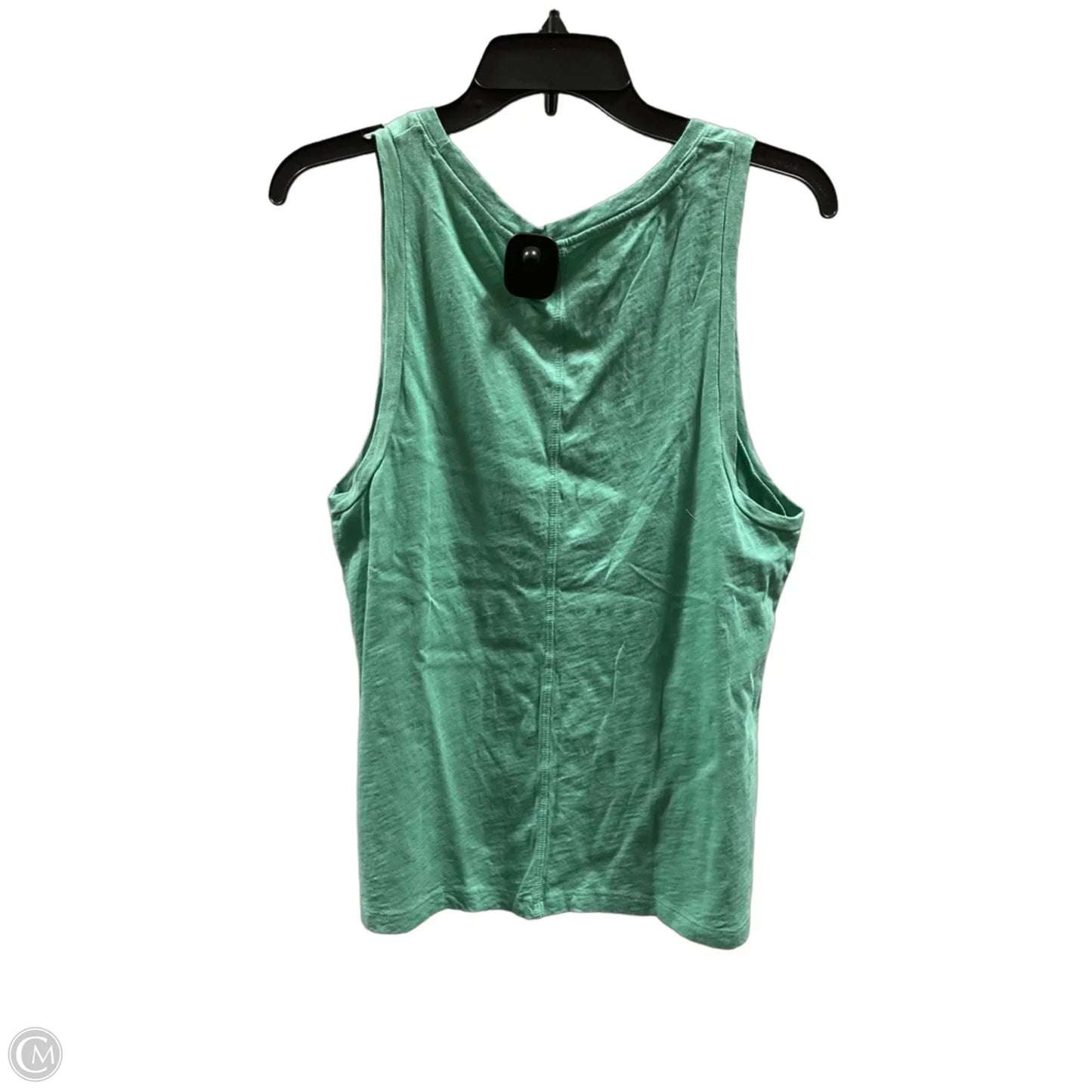 Top Sleeveless Basic By J. Crew In Green, Size: M