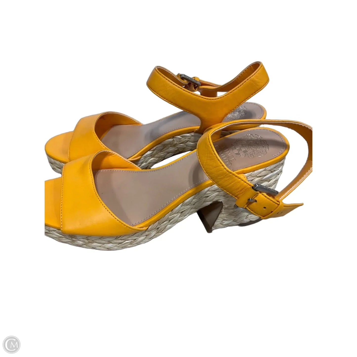 Shoes Heels Block By Vince Camuto In Yellow, Size: 9