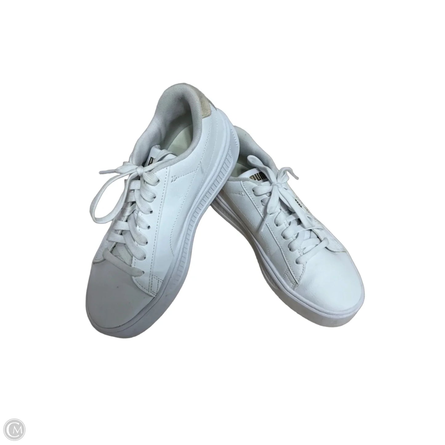 Shoes Athletic By Puma In White, Size: 7