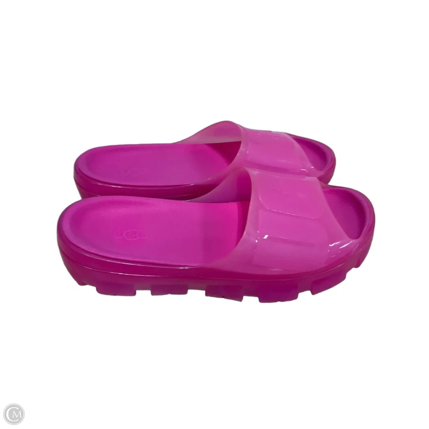 Sandals Flats By Ugg In Pink, Size: 7
