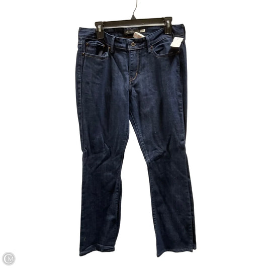 Jeans Boot Cut By Levis In Blue Denim, Size: 12