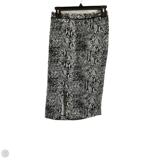 Skirt Midi By Who What Wear In Animal Print, Size: 12