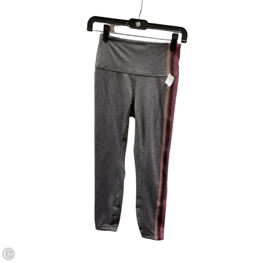 Athletic Leggings By Lululemon In Grey, Size: M