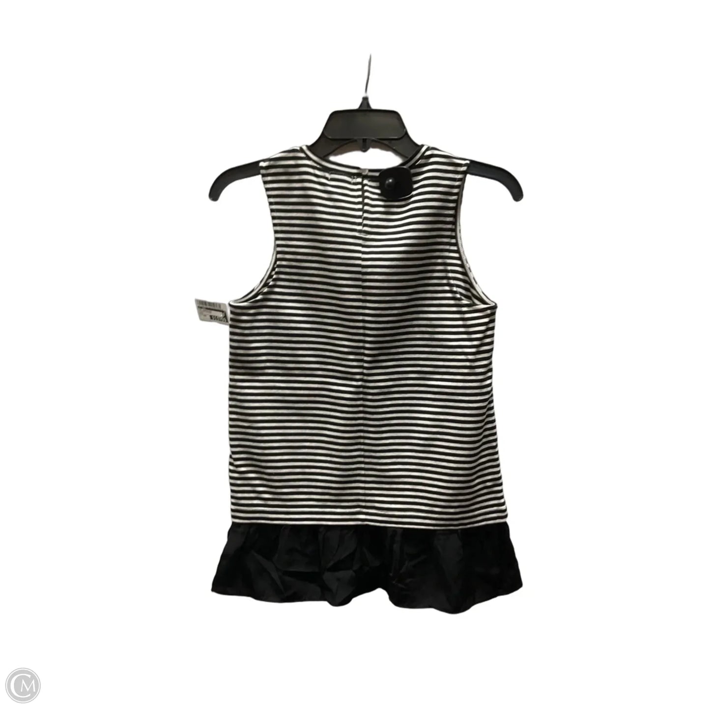 Top Sleeveless By J. Crew In Striped Pattern, Size: Xxs