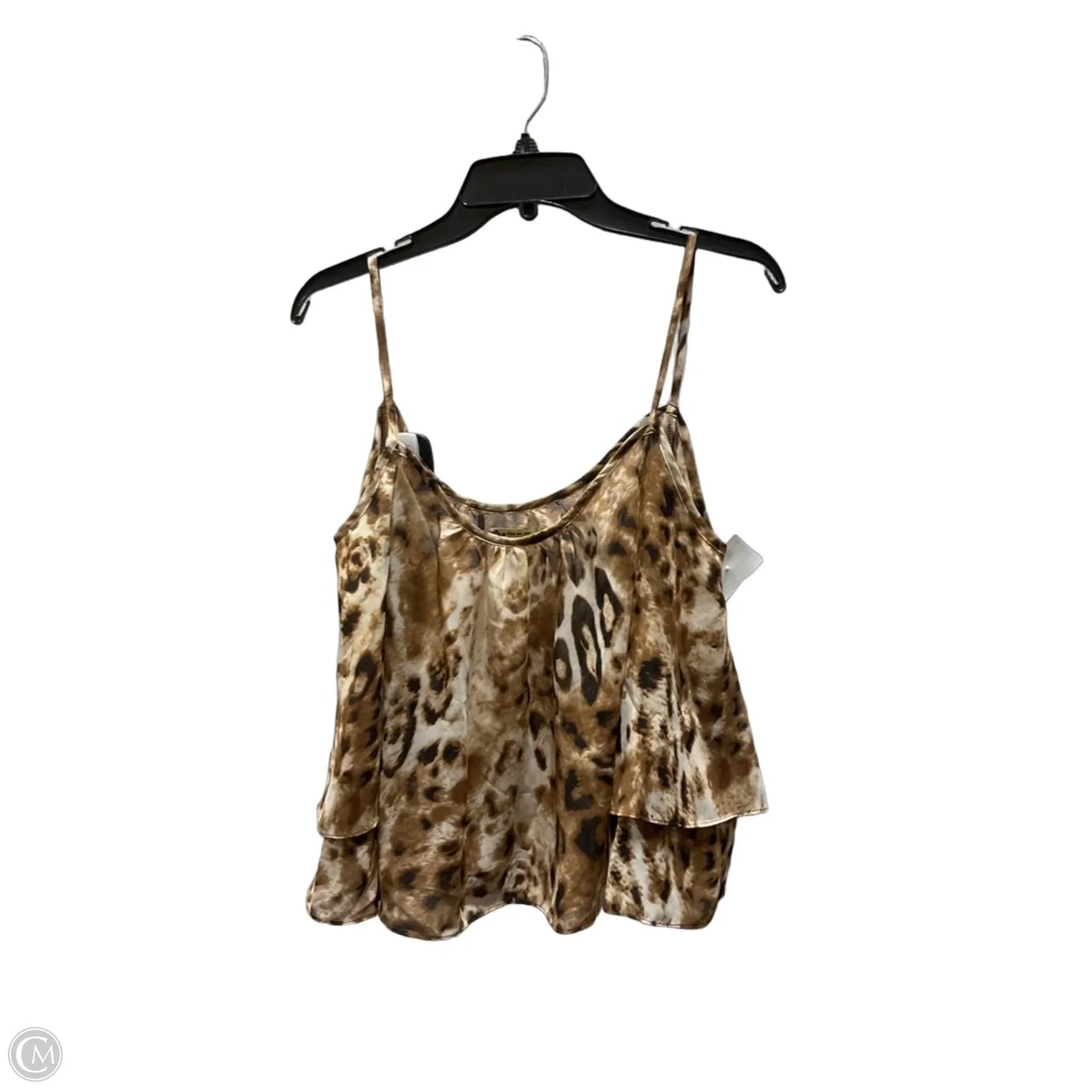 Top Sleeveless By Mumu In Animal Print, Size: M