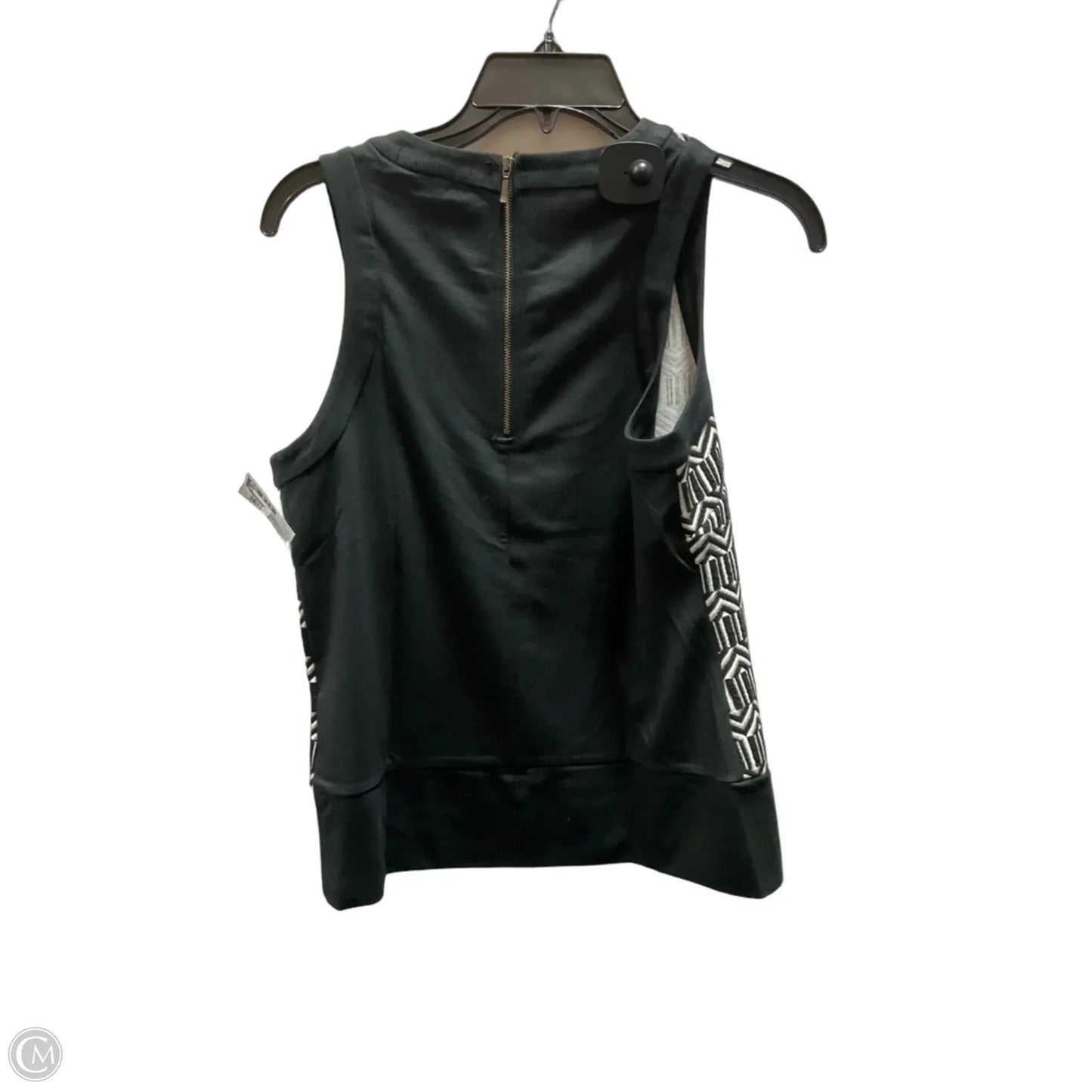 Top Sleeveless By Banana Republic In Striped Pattern, Size: S