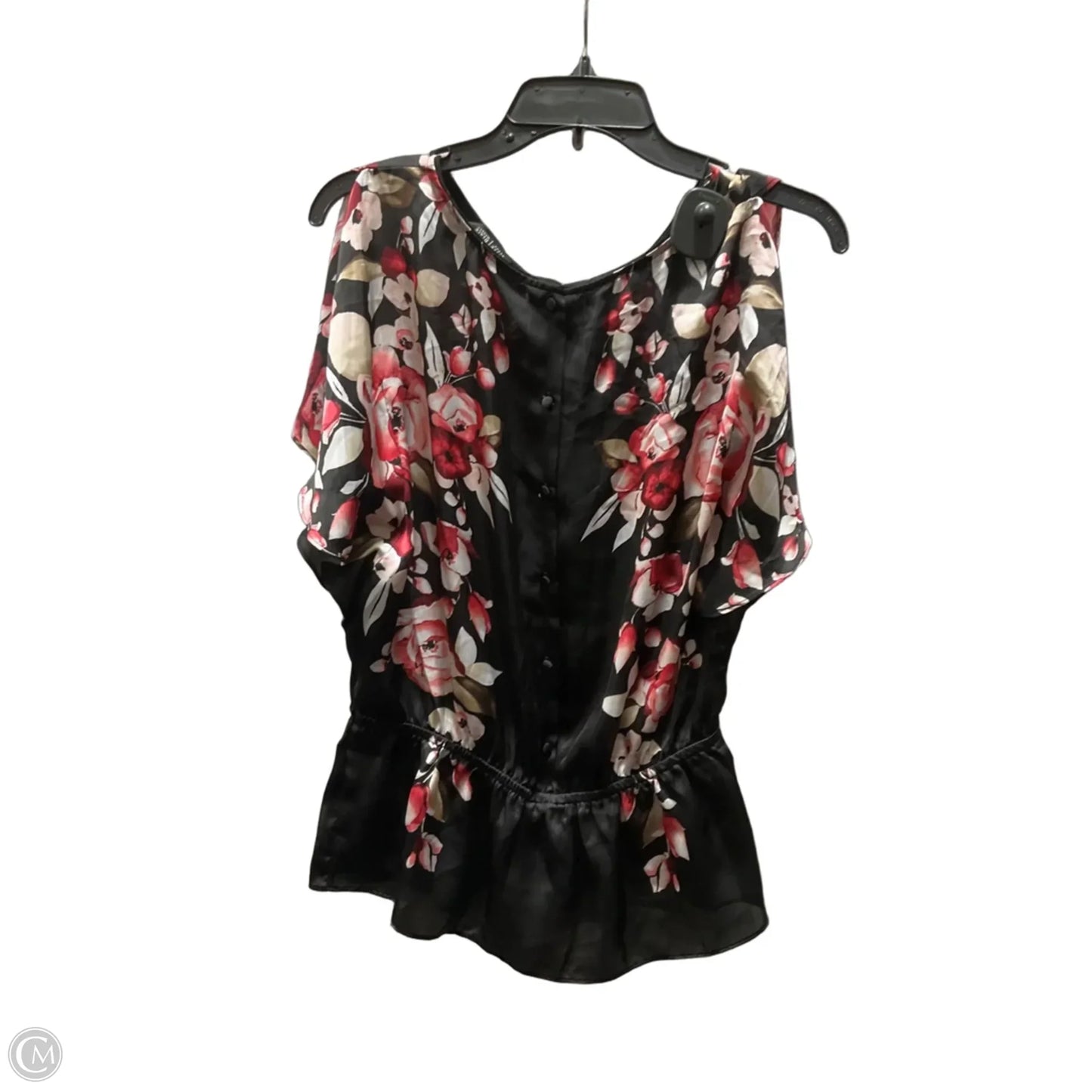 Top Short Sleeve By White House Black Market In Red, Size: Xs