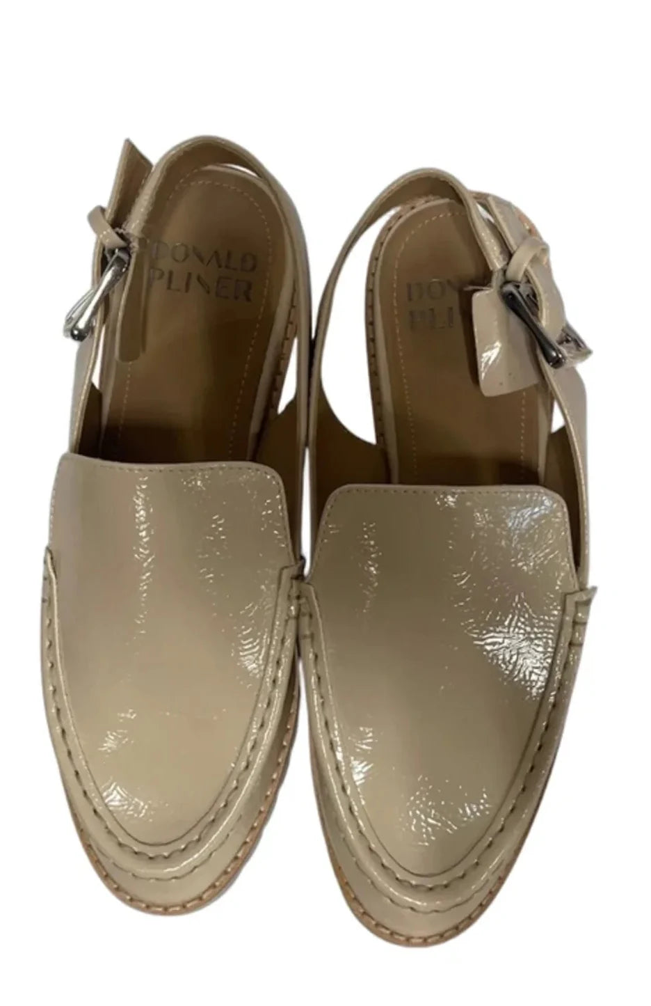 Shoes Heels Block By Donald Pliner In Cream, Size: 7
