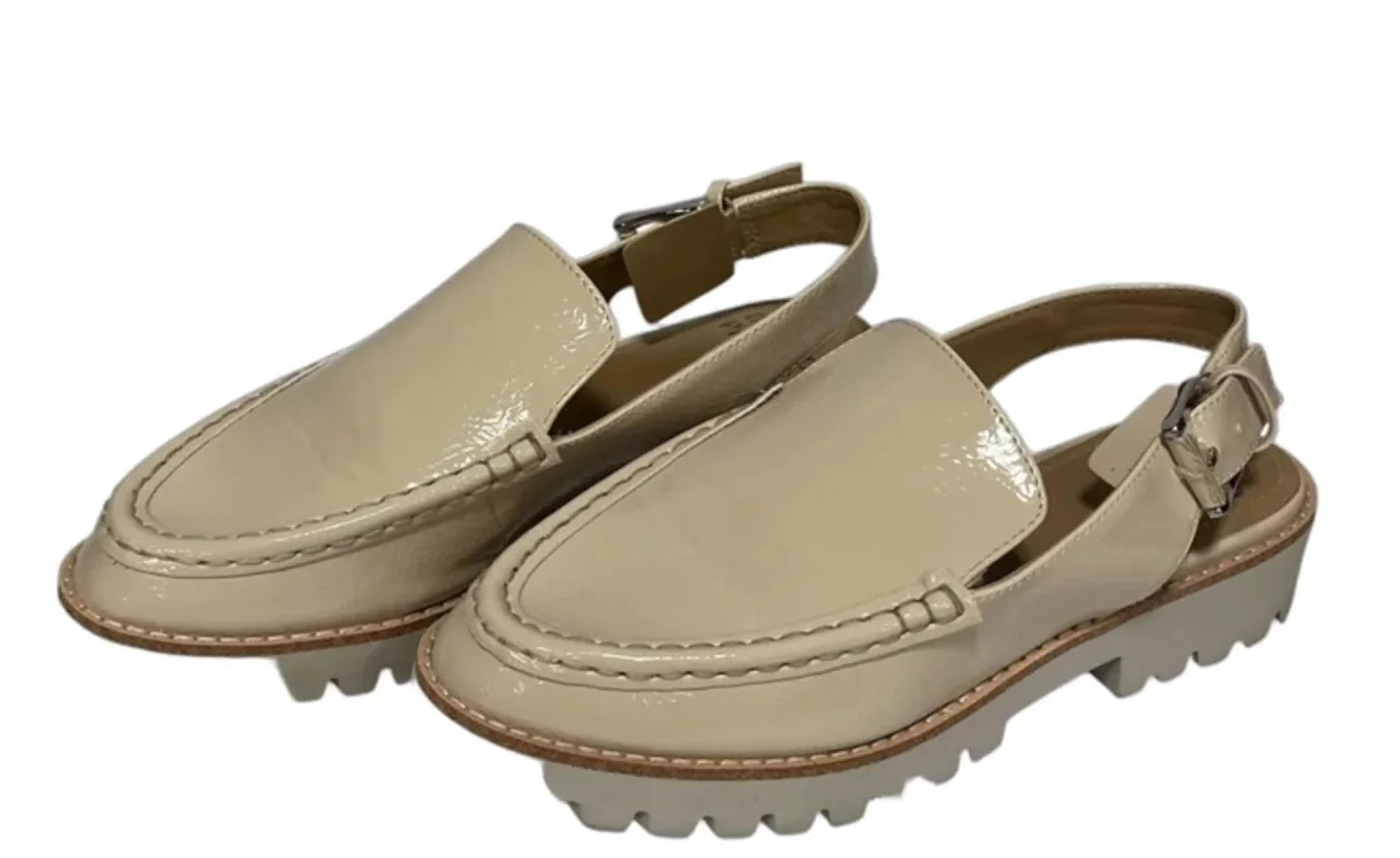 Shoes Heels Block By Donald Pliner In Cream, Size: 7