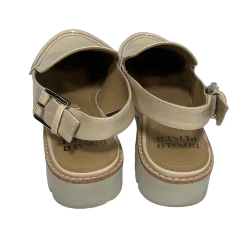 Shoes Heels Block By Donald Pliner In Cream, Size: 7