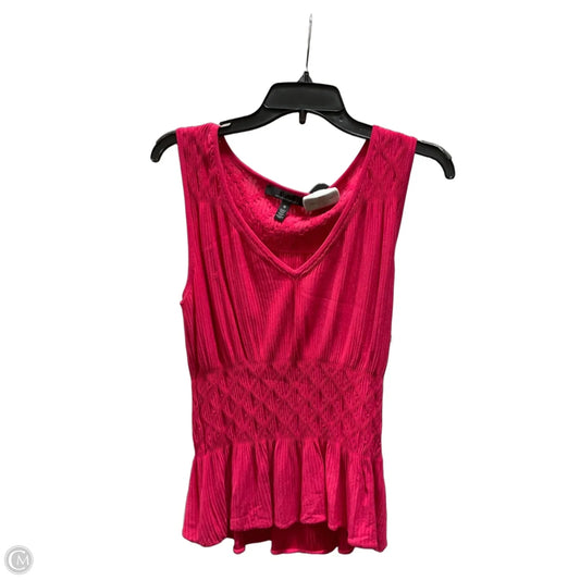 Top Sleeveless By White House Black Market In Pink, Size: M