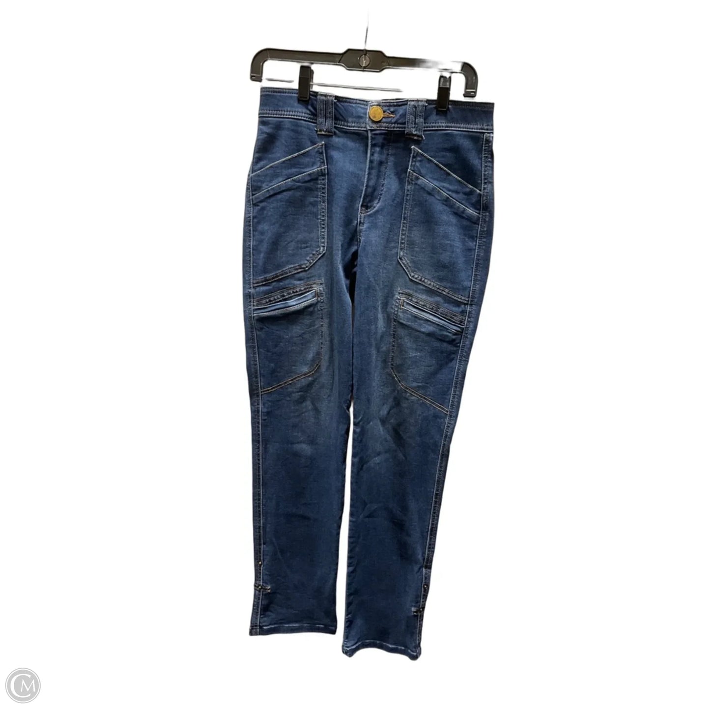 Jeans Skinny By Democracy In Blue Denim, Size: 4