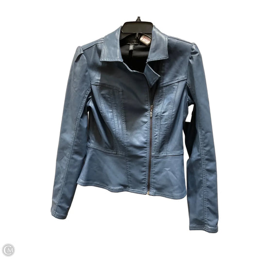 Jacket Other By White House Black Market In Blue, Size: Xs
