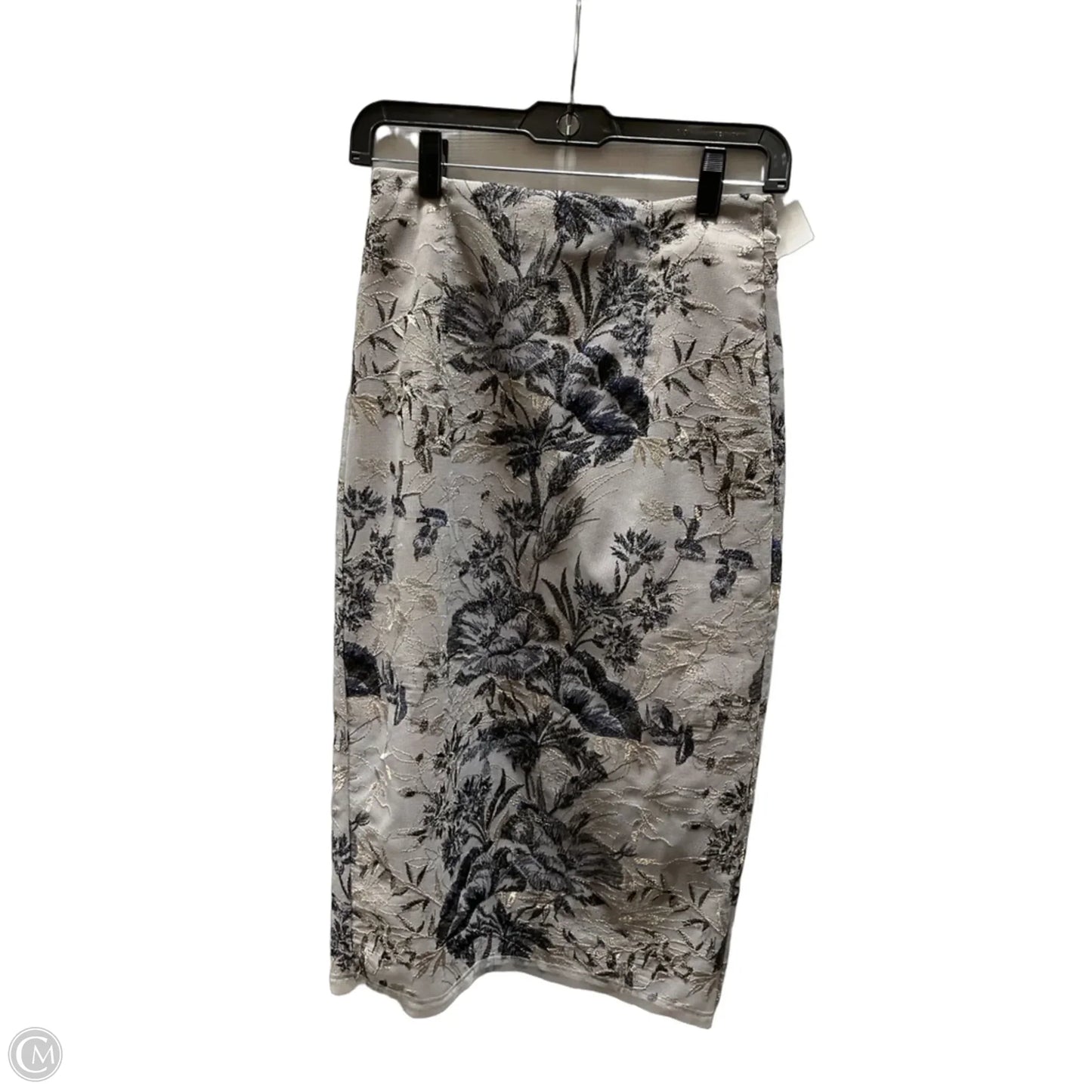 Skirt Midi By Bcbgmaxazria In Grey, Size: 2