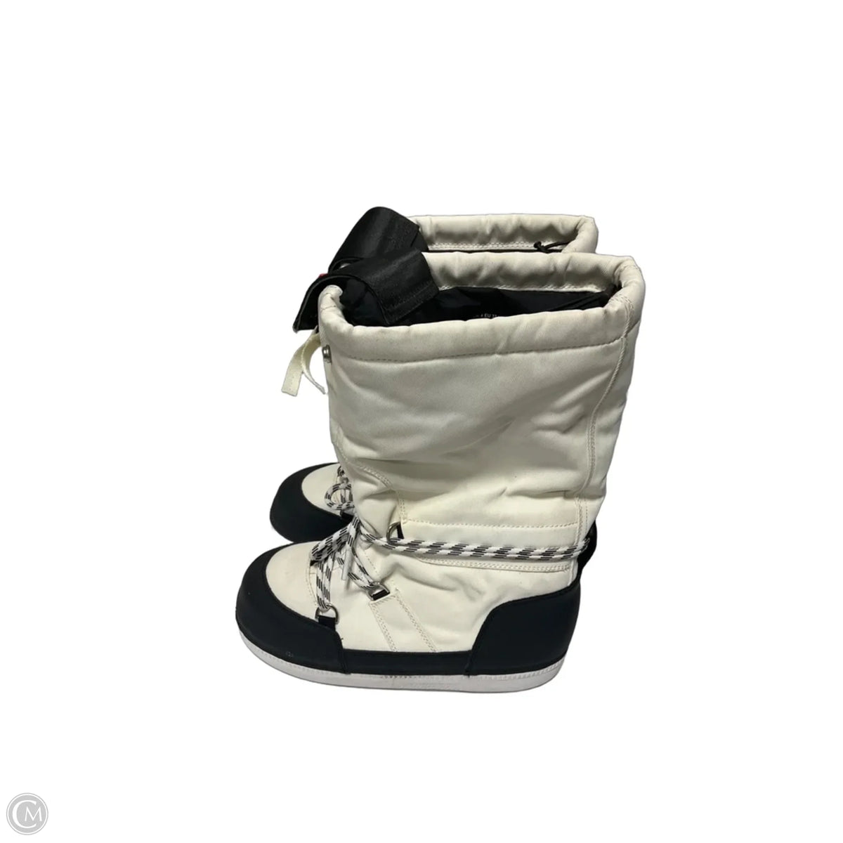 Boots Designer By Hunter In White, Size: 6