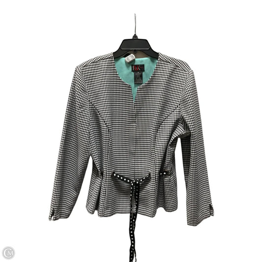 Blazer By R And K Originals In Checkered Pattern, Size: Xl