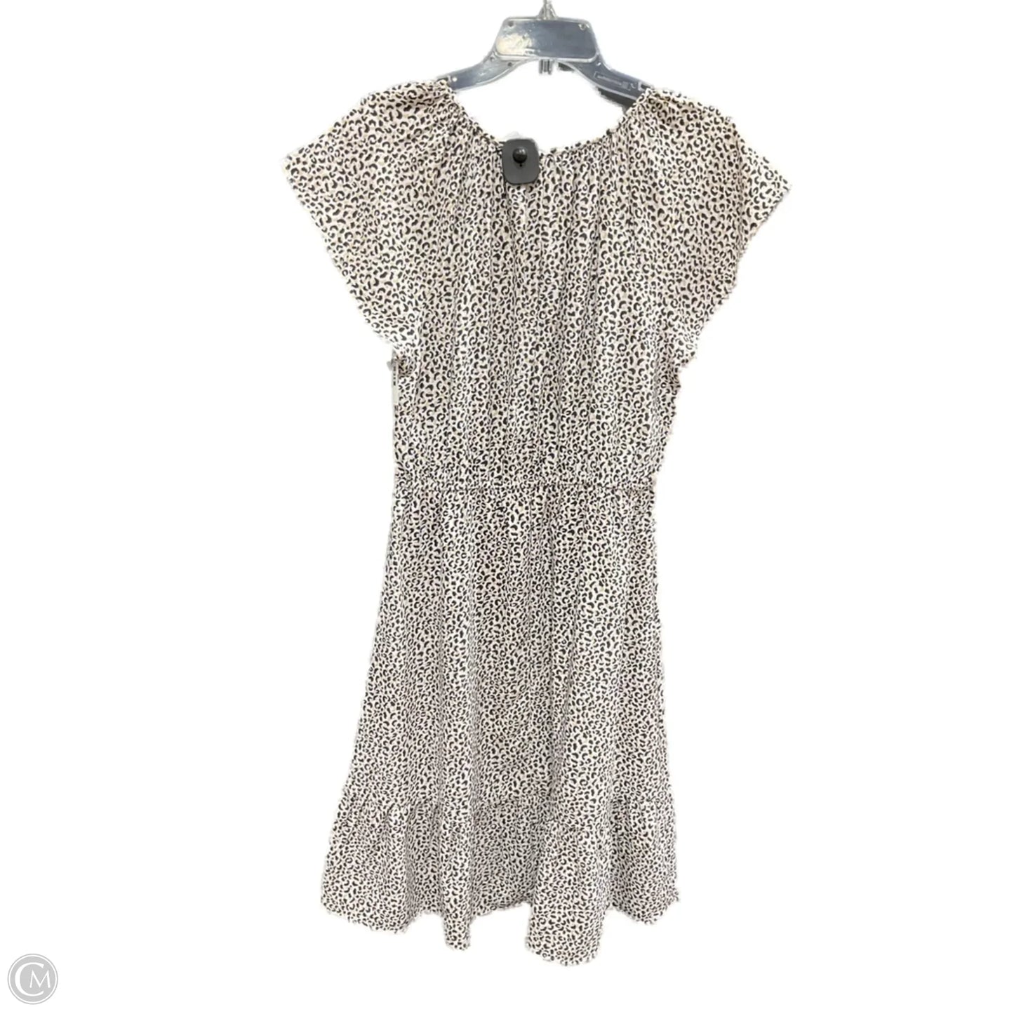 Dress Casual Midi By Loft In Animal Print, Size: M