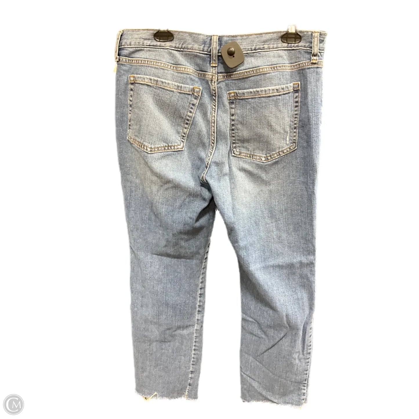 Jeans Straight By Banana Republic In Blue, Size: 12