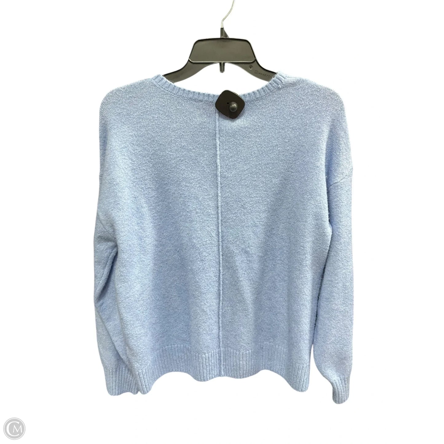 Top Long Sleeve By Vince Camuto In Blue, Size: Xs