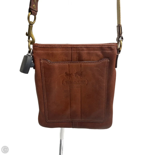 Crossbody Designer By Coach, Size: Small