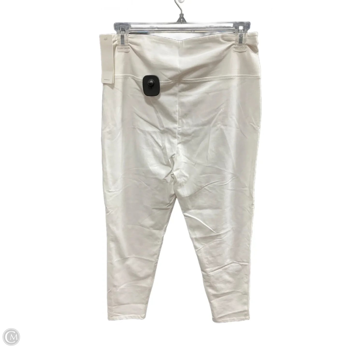 Athletic Leggings By Eileen Fisher In White, Size: Sp